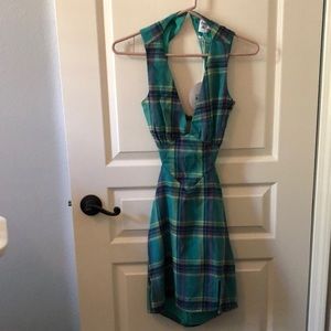 Princess Polly emeri plaid dress size 0